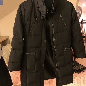 Calvin Klein NWOT heavy black coat!!😊
